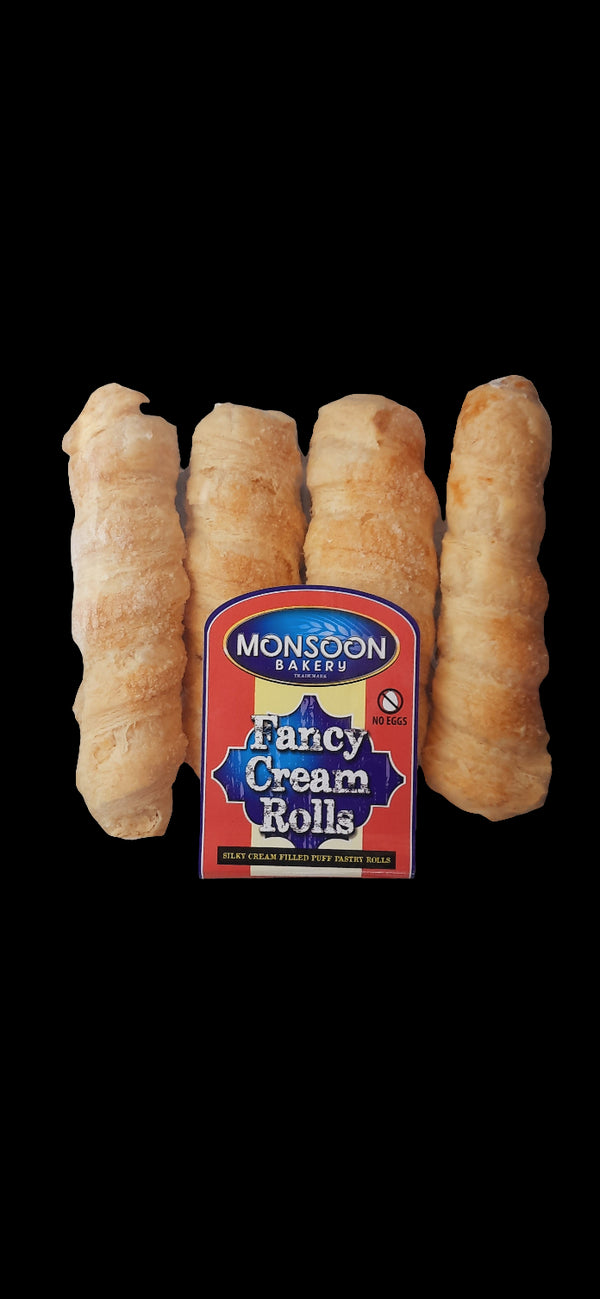 MONSOON BAKERY - FANCY CREAM ROLLS  - 170GM